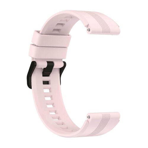 Bracelet De Montre En Silicone 22 Mm, Boucle En Acier Inoxydable, Pièce De Rechange Pour Honor Watch Gs3 (Rose Clair)