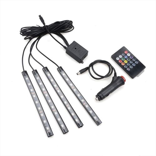 Riming ¿ Lampe Led Rgb Avec Prise Usb, Luminaire Décoratif D'intérieur, Bande Lumineuse Flexible, Idéal Pour Une Voiture