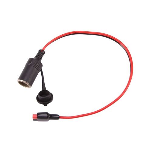 Allume-Cigare Femelle 12v 12awg 30a, Câble Robuste Avec Pôle D'alimentation Anderson Pour Transfert/Connexion D'appareil 0.5m