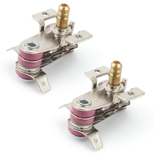 Thermostat de four électrique, interrupteur de régulation de température réglable, 250 V, 16 A (2 pièces)
