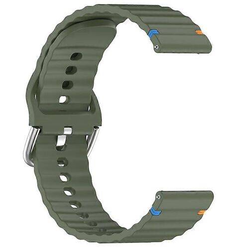 Bracelet En Silicone 20 Mm 22 Mm Wave Model Car Line, Accessoires Pour Huawei/Garmin/Coros/Xiaomi