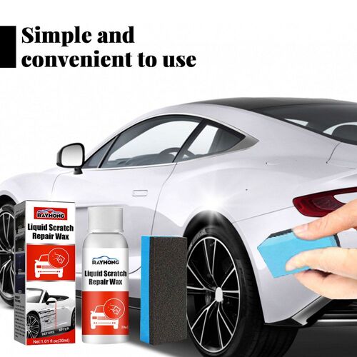 1 X Dissolvant De Peinture De Voiture, Outil De Réparation Des Rayures, Accessoires D'entretien, 30ml, Nettoyeur De Voiture Avec Brosse