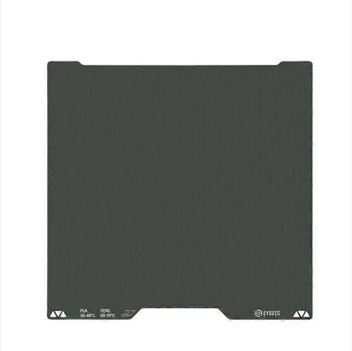 Accessoires pour imprimante 3D : plaque en acier pressé à froid basse température 355 x 347 mm pour imprimantes 3D Bambu H2D
