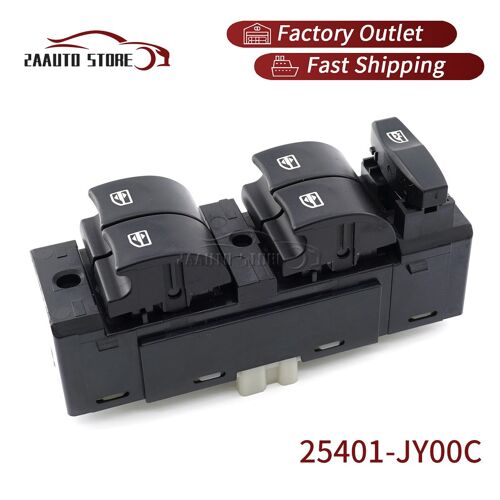 Interrupteur De Commande De Fenêtre Latérale Pour Renault Koleos 2008 ¿ 2016, Accessoires De Voiture, 7 Broches
