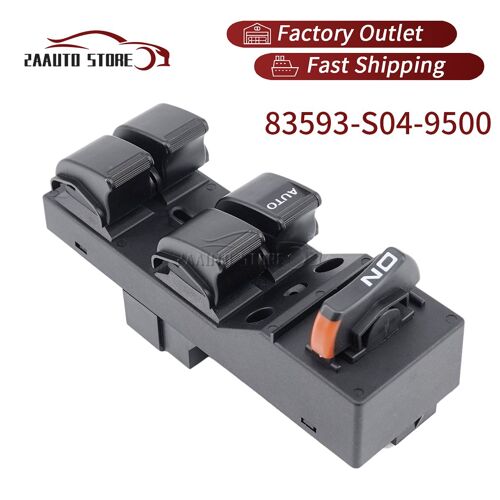 Interrupteur De Commande De Fenêtre D'alimentation Avant Gauche, Pour Honda Civic Cx Ex Hx Lx Si 1996-2000 Lhd, Pièces De Voiture