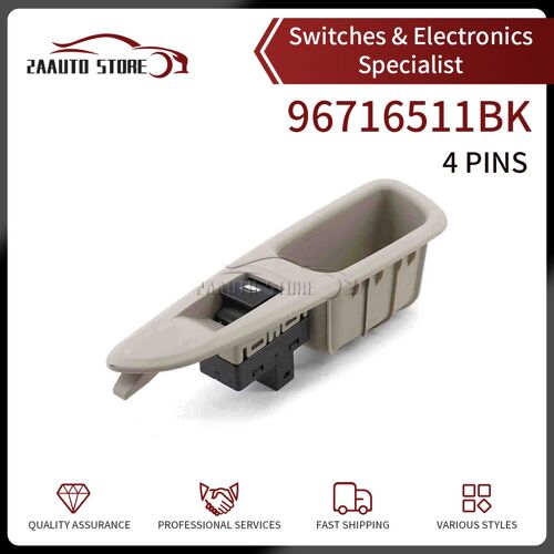 Interrupteur De Porte Et Vitre De Voiture, Pour Peugeot 408, Bouton De Levage À 4 Broches