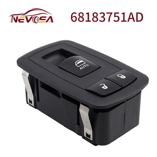 Bouton De Commande De Commutateur De Vitre Électrique Côté Droit, Pour Passager Ad, Dodge Challenger 681837 Laqué Aa 681837 Laqué Ab 681837, 2015-2022