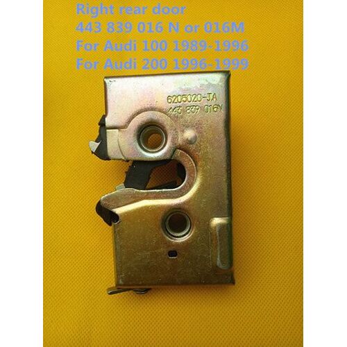 Actionneur De Verrouillage De Porte Avant Et Arrière Lhd, Gauche Et Droite, Audi 100, 1989-1996, Audi 200, 1996-1999, 443839015n, 443839016n, 4438ino 016q