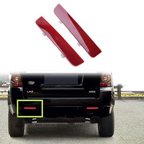 Réflecteurs De Pare-Chocs Arrière Rouges, 1 Paire, Pour Land Rover Range Rover L322 Freelander, Numéro De Pièce: Lr006349 Lr006348