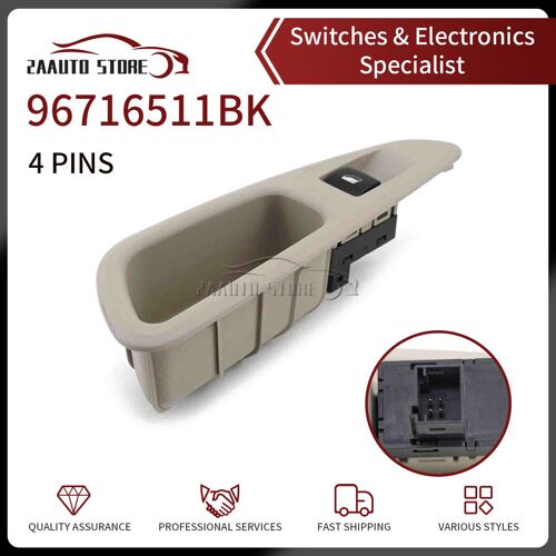 Interrupteur De Porte Et Vitre De Voiture, 4 Broches, Pour Peugeot 408