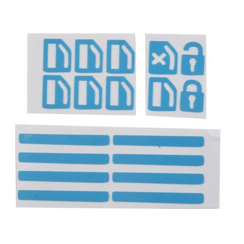 Autocollant Lumineux Pour Bouton De Fenêtre De Voiture, Bleu, Clignotant, Fluorescent, Réfléchissant, Accessoires D'intérieur De Voiture