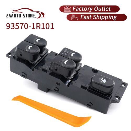 Interrupteur De Commande De Vitre Électrique Avant Gauche, 16 Broches, Pour Hyundai 2011 ¿ 2017 Accent Solaris Lhd 935701r101