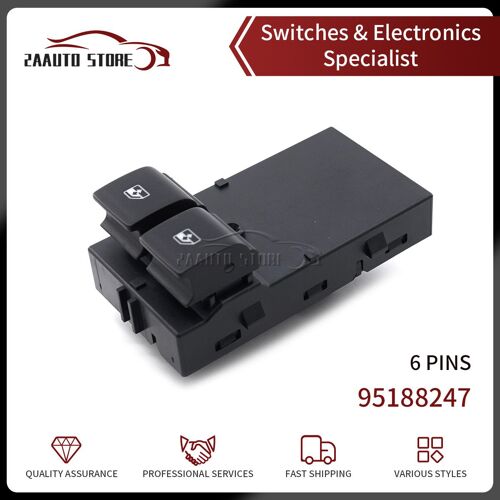 Bouton De Commutation De Vitre De Voiture Électrique, 95188247 Pour 2011-2013 Chevrolet Aveo Prisma Onix Spin Cobalt Moteurs Généraux 95460075