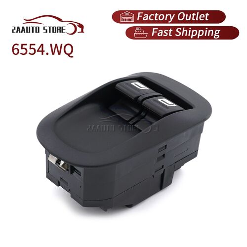 6554.Wq-Bouton De Commutation De Commande De Fenêtre De Voiture, Pièces De Voiture, Kit 206 Sw Cc Oj Pipeline Sw 2e 2k, Cristaux En Jumpy, 96sion 306xt 6554wq