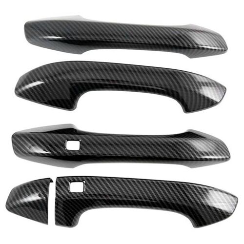 Garniture De Poignée De Porte Extérieure En Fiber De Carbone Abs, Kit De Pièces Détachées Pour Kia Optima K5 2020 2021