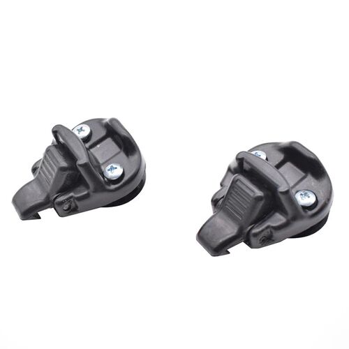 2 Clips De Verrouillage De Porte Fenêtre De Voiture, Glissière En Verre, Clips De Crochet De Boucle Adaptés À Mitsubishi L300 Pajero Montero Mk2