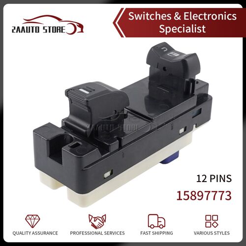 Interrupteur Bouton De Levage De Vitre Électrique, Pour Chevrolet Sail Colorado Hummer H3 H3t 15897773 15205244 97312841-1802 1s11168, 489118