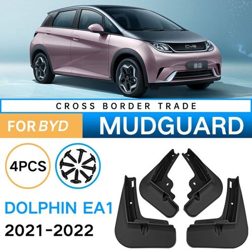 Garde-Boue Pour Voiture, 4 Pièces, Pour Byd Dolphin Ea1 2021 ¿ 2022, Garde-Boue, Accessoires