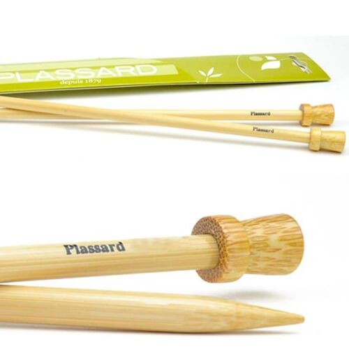Aiguilles Xxl À Tricoter En Bambou Pour Très Grosse Laine 40 Cm N° 20