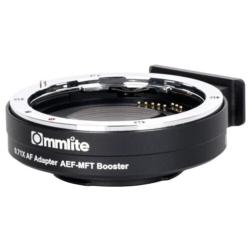 Booster 0.71X réducteur de focale Booster adaptateur de monture d'objectif AF pour objectif Canon EF vers pour Panasonic pour appareil photo Olympus M4/3