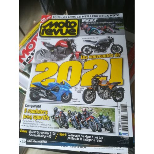 Moto Revue 4107 De 2020 Ktm Super Duke R,Aprilia Tuono Factory,Kawasaki Z H2,Ducati Streetfighter V4s,Mv Agusta Brutale 1000rr,Ducati Scrambler 1100 Sport Pro,Kawasaki Ninja 400,24h Mans