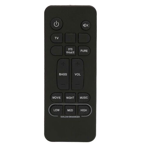 Télécommande de la barre de son Remplacement de la télécommande de son alimentée par batterie pour haut-parleur de barre Philips