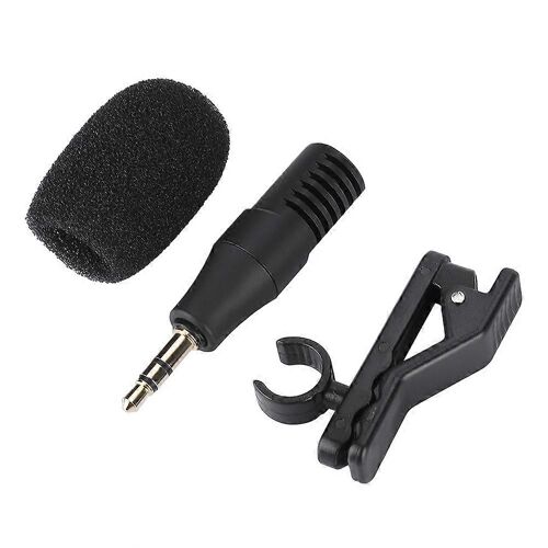 MIni Portable Condensateur Microphone 3.5mm Microphone Pour Téléphone Portable PC Enregistreur Unidirectionnel
