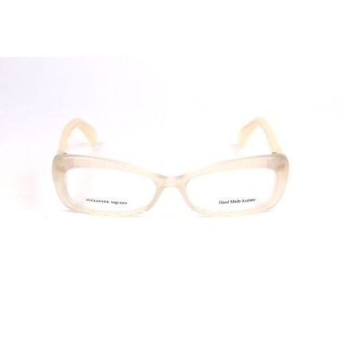Alexander Mcqueen Amq-4203-K6v Beige Yellow Glasses