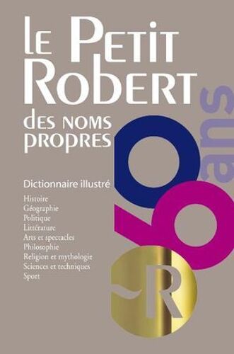 Le Petit Robert Des Noms Propres