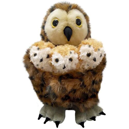 Tawny Owl (With 3 Babies) Soft Toy