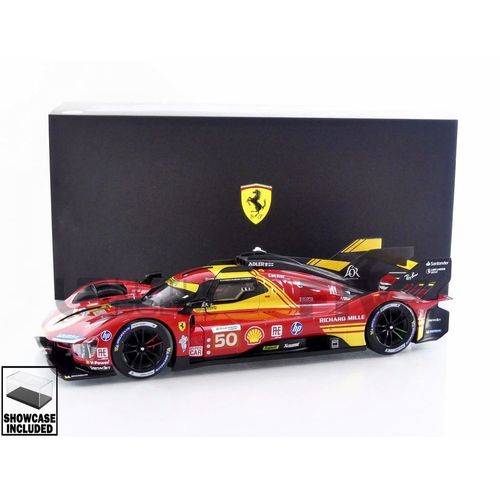 Véhicules miniatures Die Cast 1/18 FERRARI - SF 2024 FORMULE 1  DELUXE - 499P LMH #50