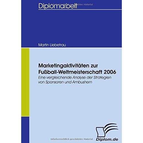 Marketingaktivitäten Zur Fußball-Weltmeisterschaft 2006