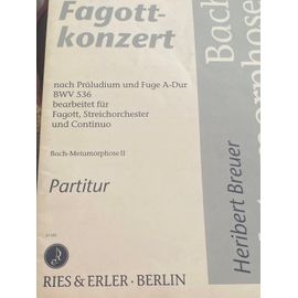 Heribert Breuer - Concerto Pour Fagott (Basson) …Ct