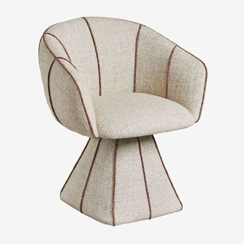 Fauteuil pivotant rembourré Tallin