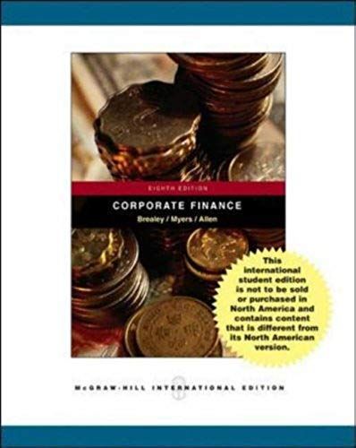 Corporate Finance (1 Cd-Rom)