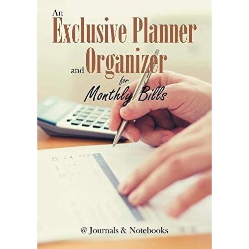 An Exclusive Planner And Organizer For Monthly Bills