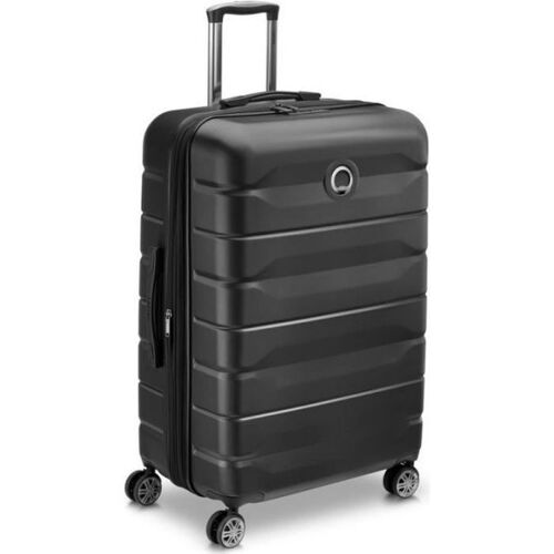 DELSEY PARIS - AIR ARMOUR - Valise grande taille rigide extensible - 77x51x33 cm - 112 litres - XL - Noir