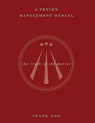 A Proven Management Manual