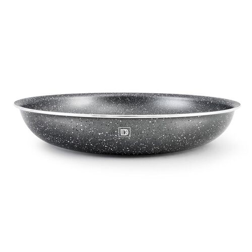 Poêle Aluminium Anti Adhésif 24cm Tfi Genesis Gris Durand Dupont