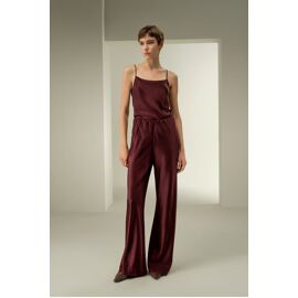 Pantalon En Daim Véritable Tonalité Taille 38 - Beige, Capri, Occasion Comme Neuf