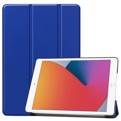 Imoshion Coque Tablette Trifold Ipad 7 (2019) / Ipad 8 (2020) / Ipad 9 (2021) 10.2 Inch Cobalt Blue