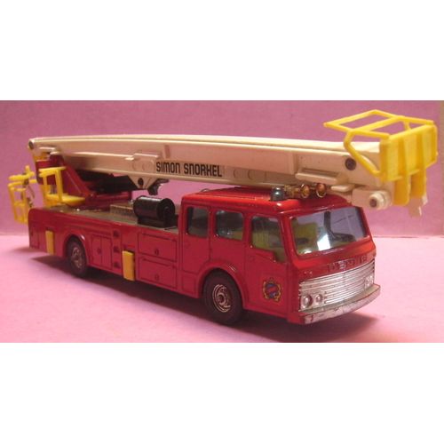 Camion De Pompiers Simon Snorkel Dennis Chassis --Corgi