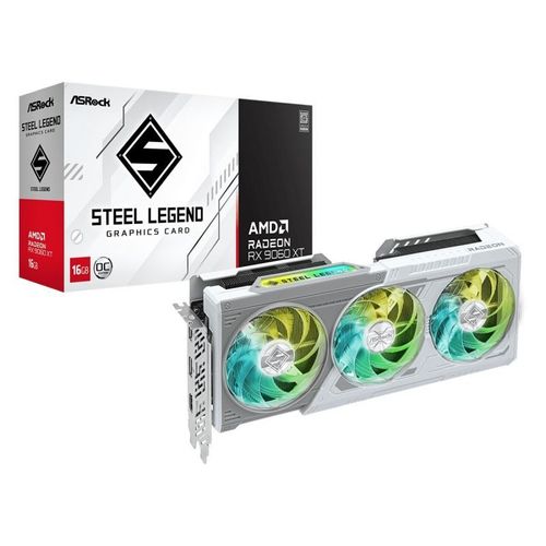 Radeon ASRock RX 9060 XT Steel Legend OC 16Go