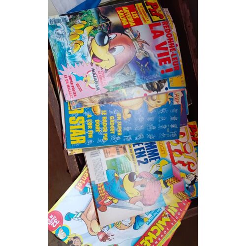 Lot De 10 Magazines Pif, Journal De Mickey, Picsou...