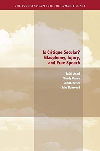 Is Critique Secular