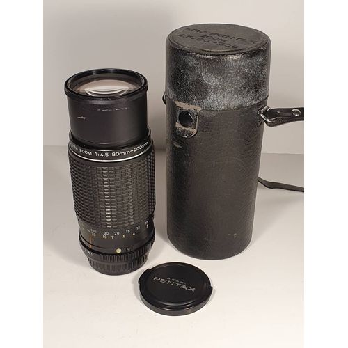 Pentax-M 80-200mm 1:4,5 - monture Pentax K - 80mm 200 mm f/4,5 SMC Zoom