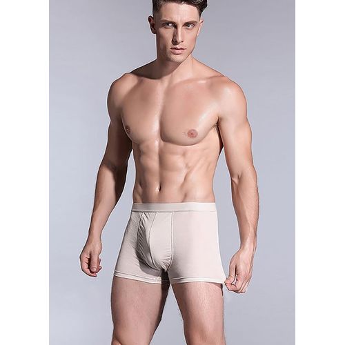 Lilysilk Boxer Homme Soie Gris M Doux Respirant Confortable Tricot