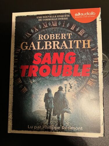 Audiolib Sang Trouble De Robert Galbraith