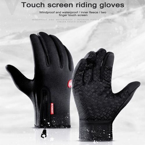Gants De Cyclisme Chauds Pour Hommes Et Femmes, Équipement Thermique Pour Cyclisme, Plein Air, Moto, Équitation, Écran Tactile, Hiver