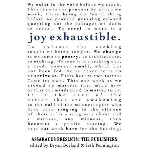 Joy Exhaustible: Assaracus Presents The Publishers